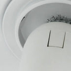 Mini plafonnier LED semi-encastré pour salon