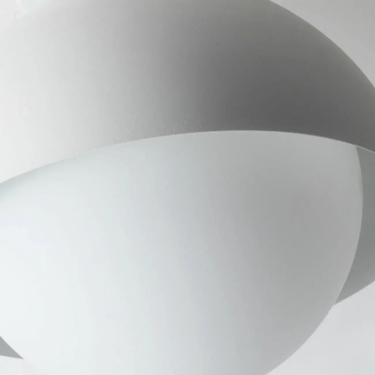 Mini plafonnier LED semi-encastré pour salon