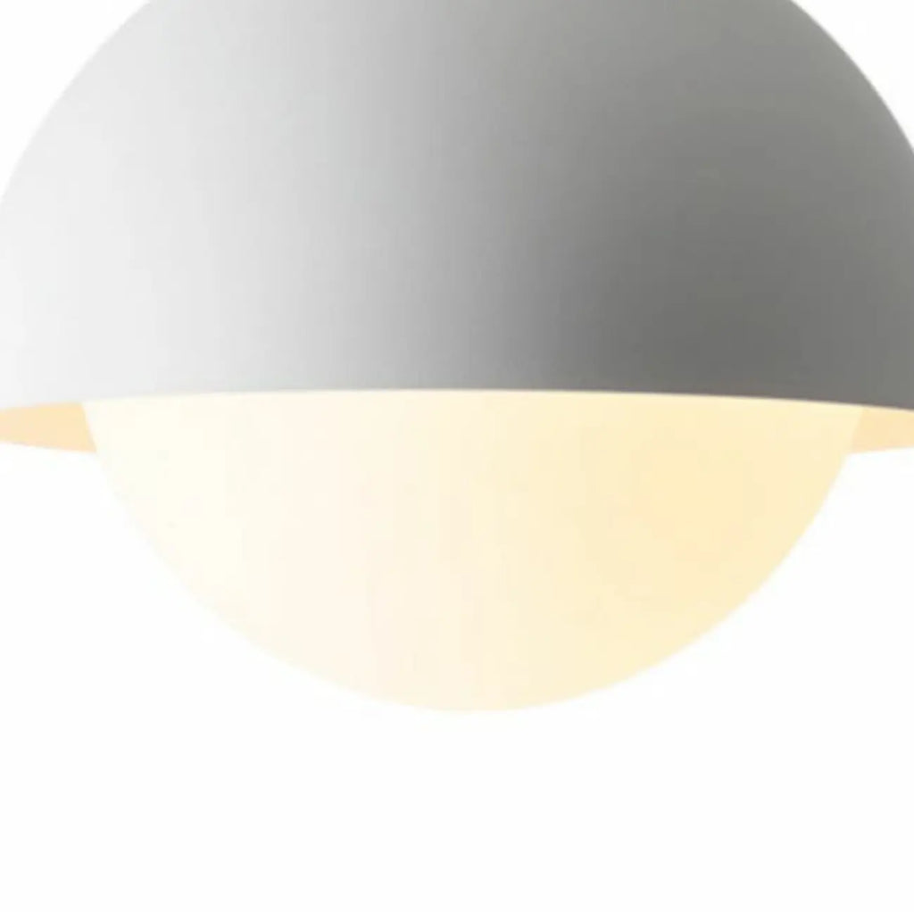Mini plafonnier LED semi-encastré pour salon