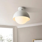 Mini plafonnier LED semi-encastré pour salon