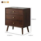 Commode compacte en bois naturel avec armoire et tiroirs