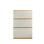 Commode double nordique en bois avec 6 tiroirs