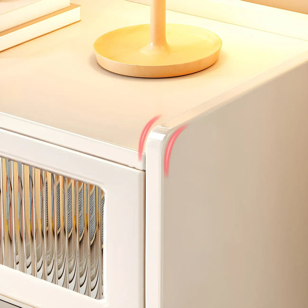 Commode double élégante en pin avec 6 tiroirs