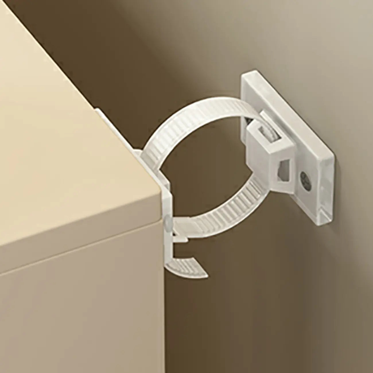 Commode classique en bois blanc avec tiroirs silencieux pour chambre à coucher