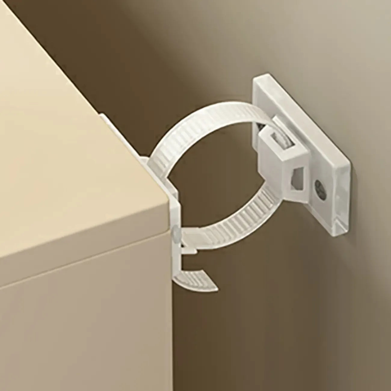 Commode classique en bois blanc avec tiroirs silencieux pour chambre à coucher