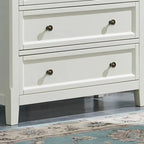 Commode double contemporaine en bois blanc