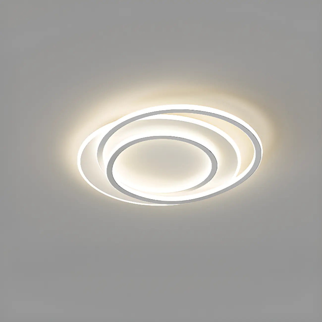 Plafonnier LED encastré moderne avec variateur à trois niveaux