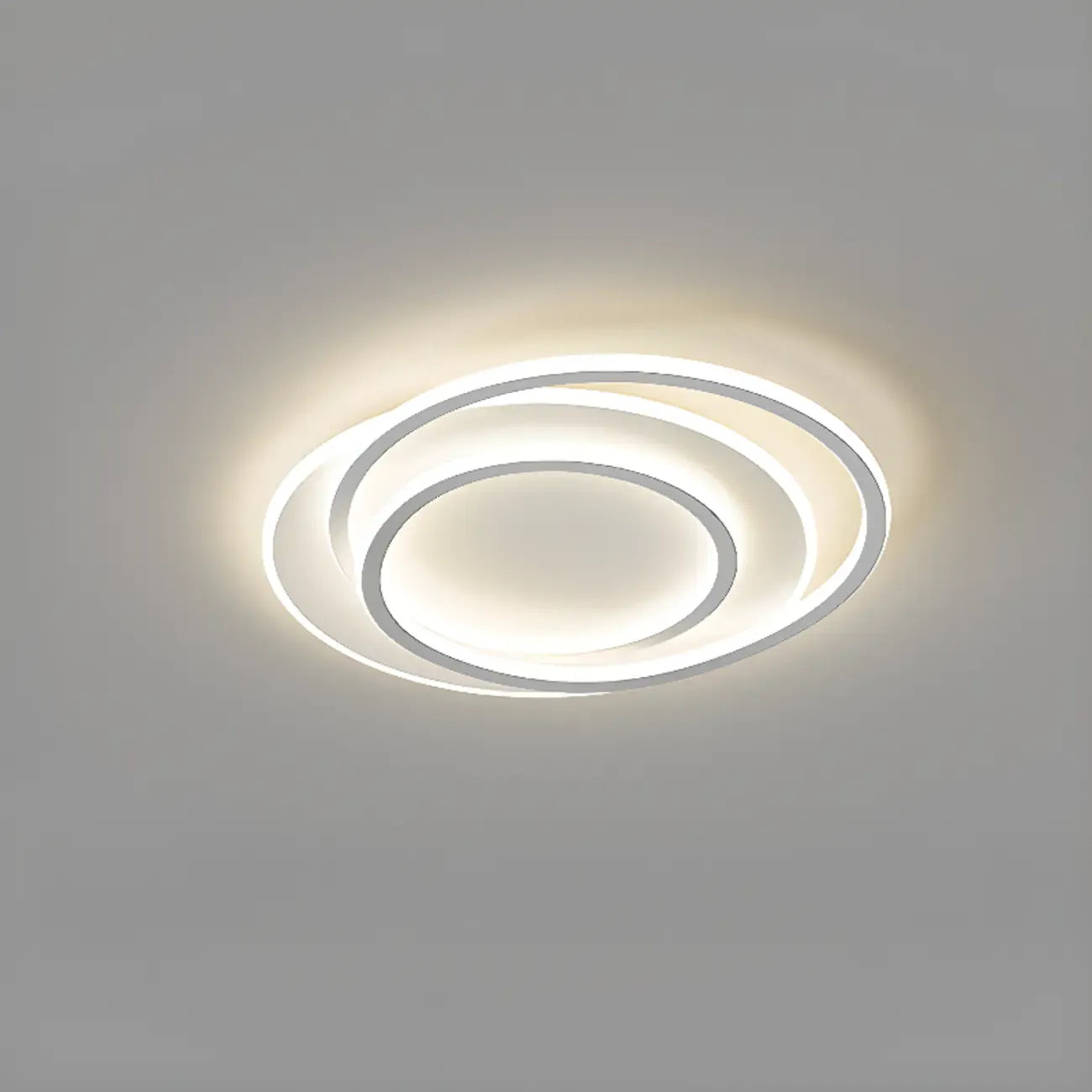 Plafonnier LED encastré moderne avec variateur à trois niveaux