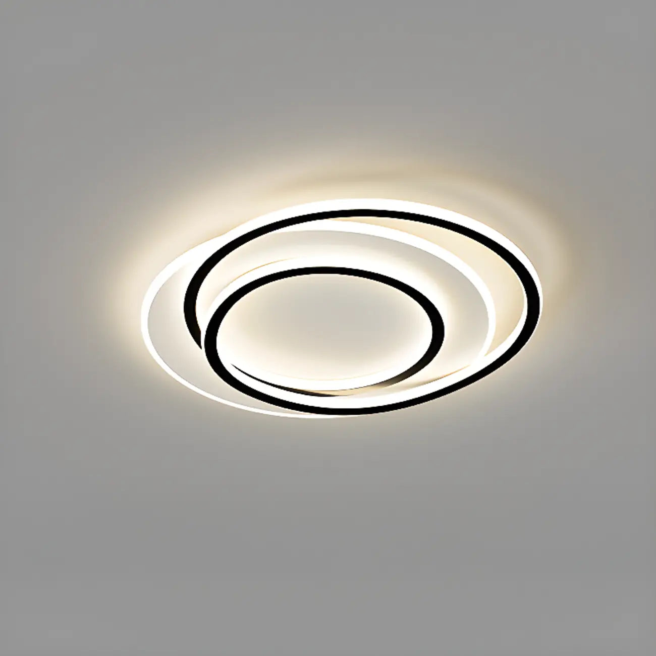 Plafonnier LED encastré moderne avec variateur à trois niveaux