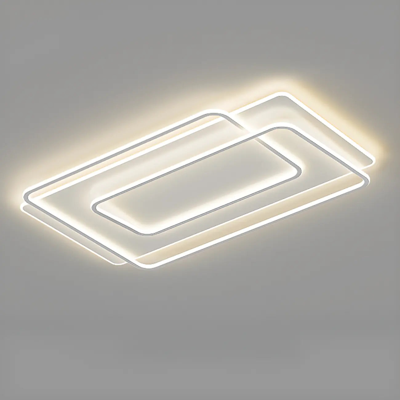 Plafonnier LED encastré moderne avec variateur à trois niveaux