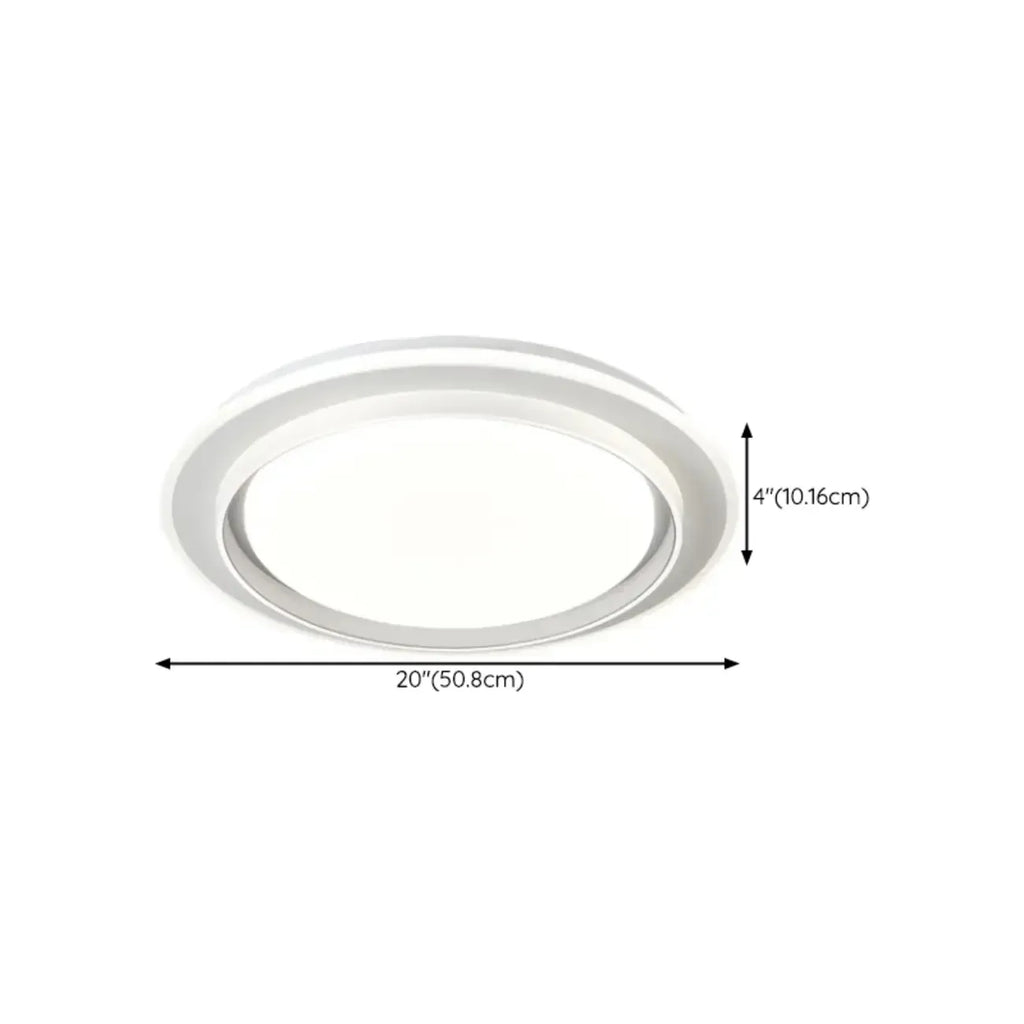 Plafonnier LED moderne à 3 lumières pour usage résidentiel