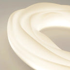 Plafonnier circulaire moderne à intensité variable pour chambre à coucher