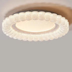 Plafonnier LED circulaire encastré à intensité variable pour salon