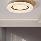 Plafonnier LED circulaire encastré à intensité variable pour salon