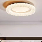 Plafonnier LED circulaire encastré à intensité variable pour salon