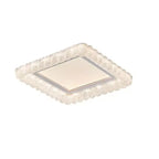 Plafonnier LED circulaire encastré à intensité variable pour salon