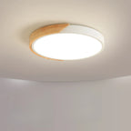2 plafoniere circolari moderne a filo per uso residenziale