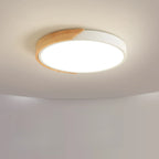 2 plafoniere circolari moderne a filo per uso residenziale