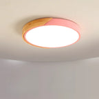 2 plafoniere circolari moderne a filo per uso residenziale
