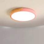 2 plafoniere circolari moderne a filo per uso residenziale