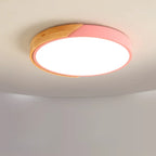 2 plafoniere circolari moderne a filo per uso residenziale