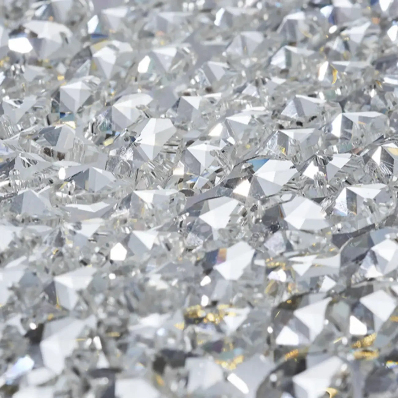 Plafonnier circulaire en cristal de luxe pour salon