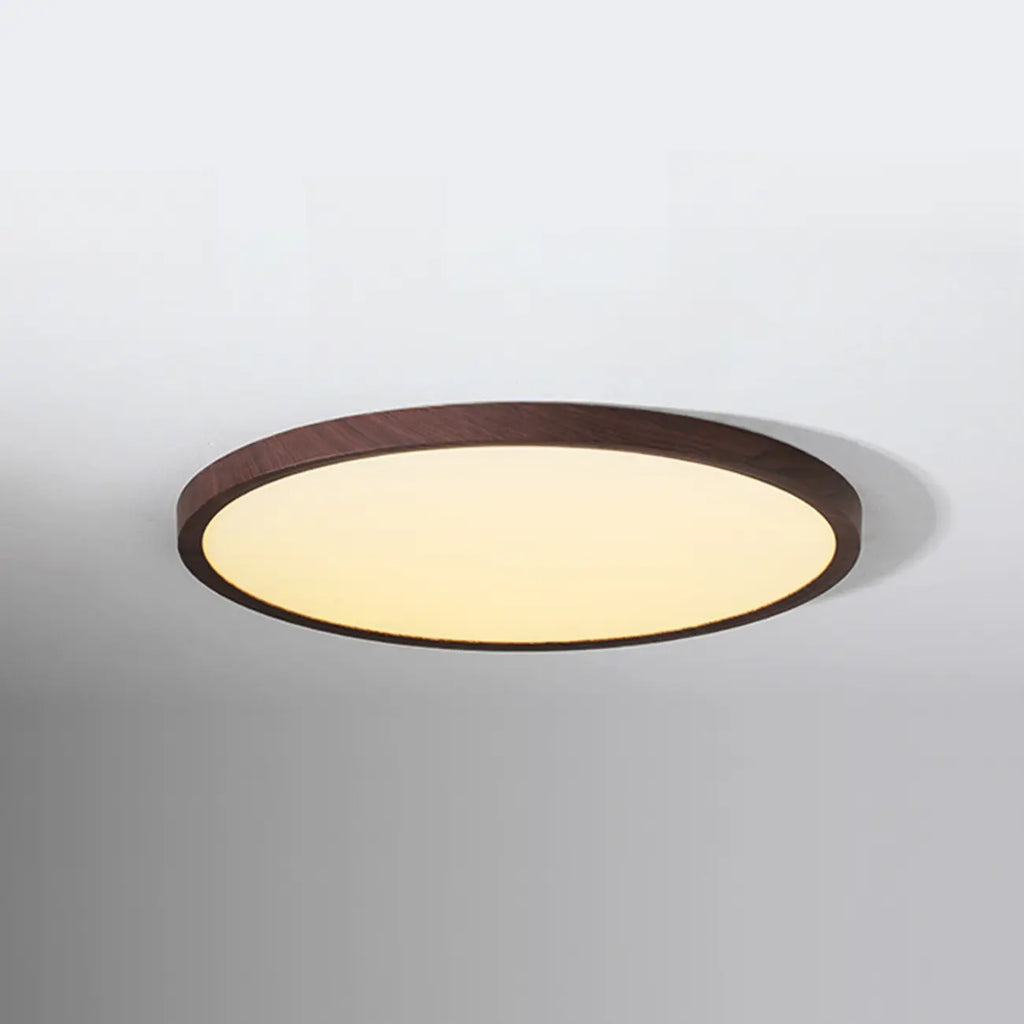 Plafonnier LED circulaire moderne encastré pour chambre à coucher