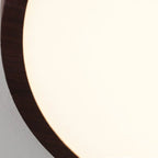 Plafonnier LED circulaire moderne encastré pour chambre à coucher