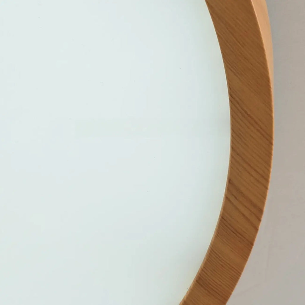 Plafonnier LED circulaire moderne encastré pour chambre à coucher