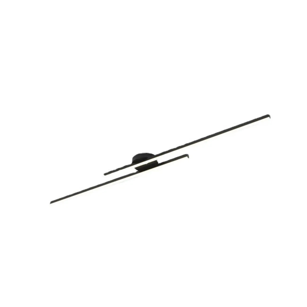 Plafoniera semi-incasso lineare a LED a 2 luci per soggiorno
