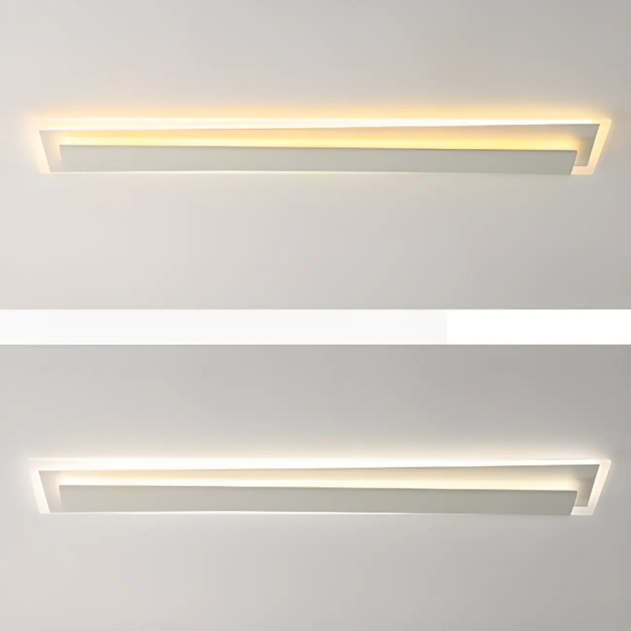 Plafoniera geometrica a 2 luci per soggiorno
