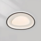 Plafonnier encastré moderne noir et blanc avec variateur à 3 niveaux