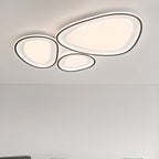 Plafonnier encastré moderne noir et blanc avec variateur à 3 niveaux