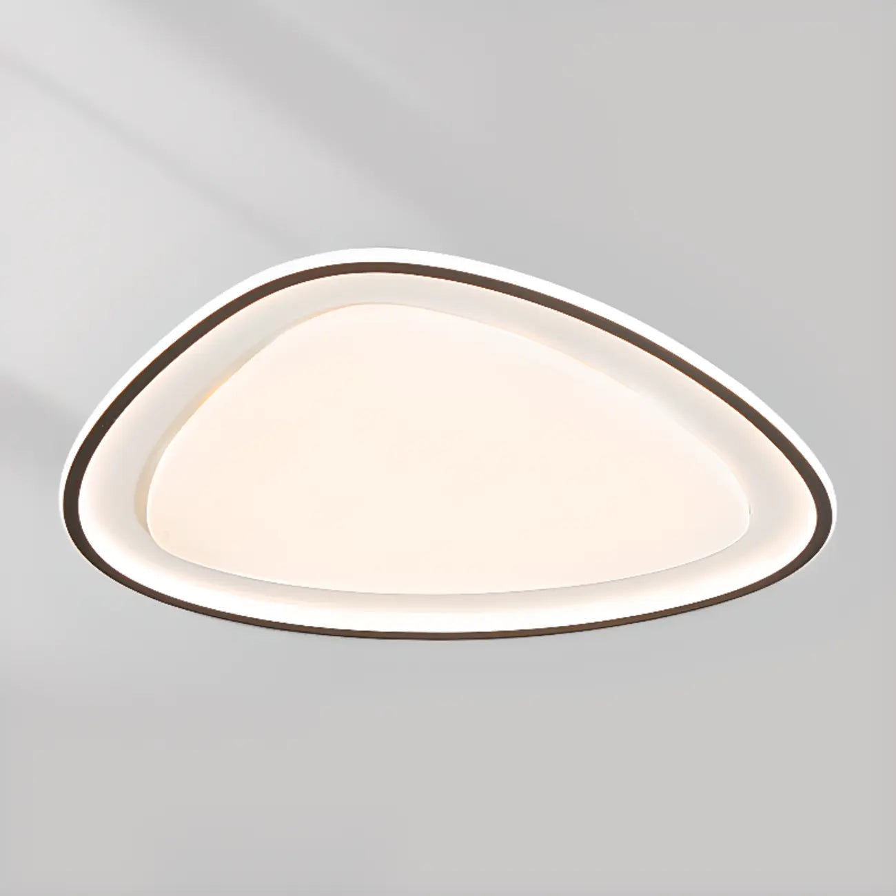 Plafonnier encastré moderne noir et blanc avec variateur à 3 niveaux
