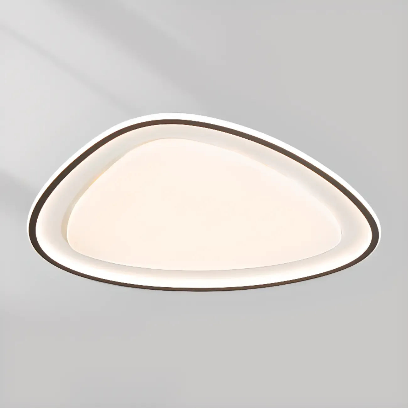 Plafonnier encastré moderne noir et blanc avec variateur à 3 niveaux
