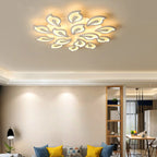 Plafonnier LED élégant encastré pour usage intérieur