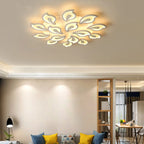 Plafonnier LED élégant encastré pour usage intérieur