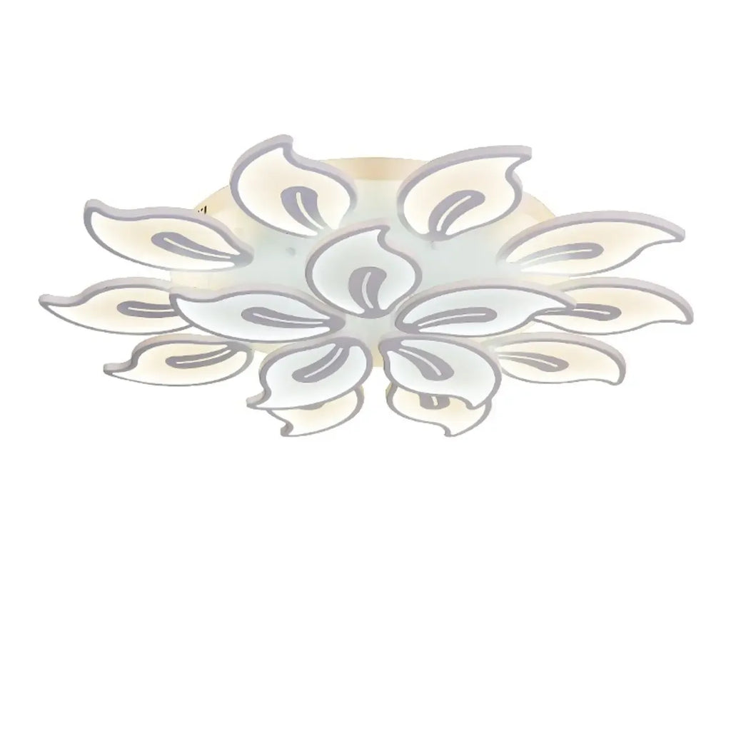 Plafonnier LED élégant encastré pour usage intérieur