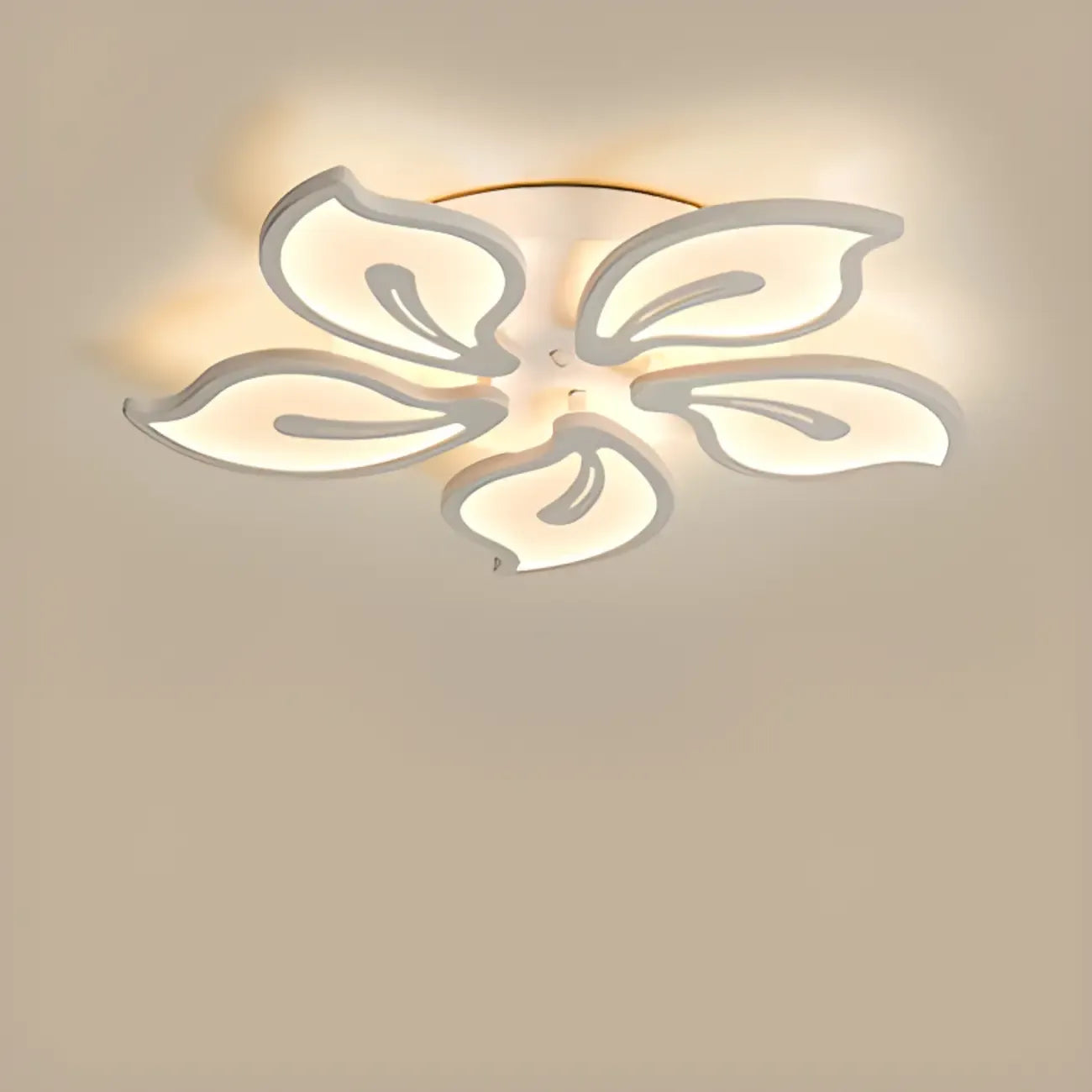 Plafonnier LED élégant encastré pour usage intérieur