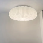 Plafonnier moderne rond encastré avec abat-jour en résine