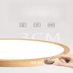 Plafonnier circulaire encastré pour espaces résidentiels