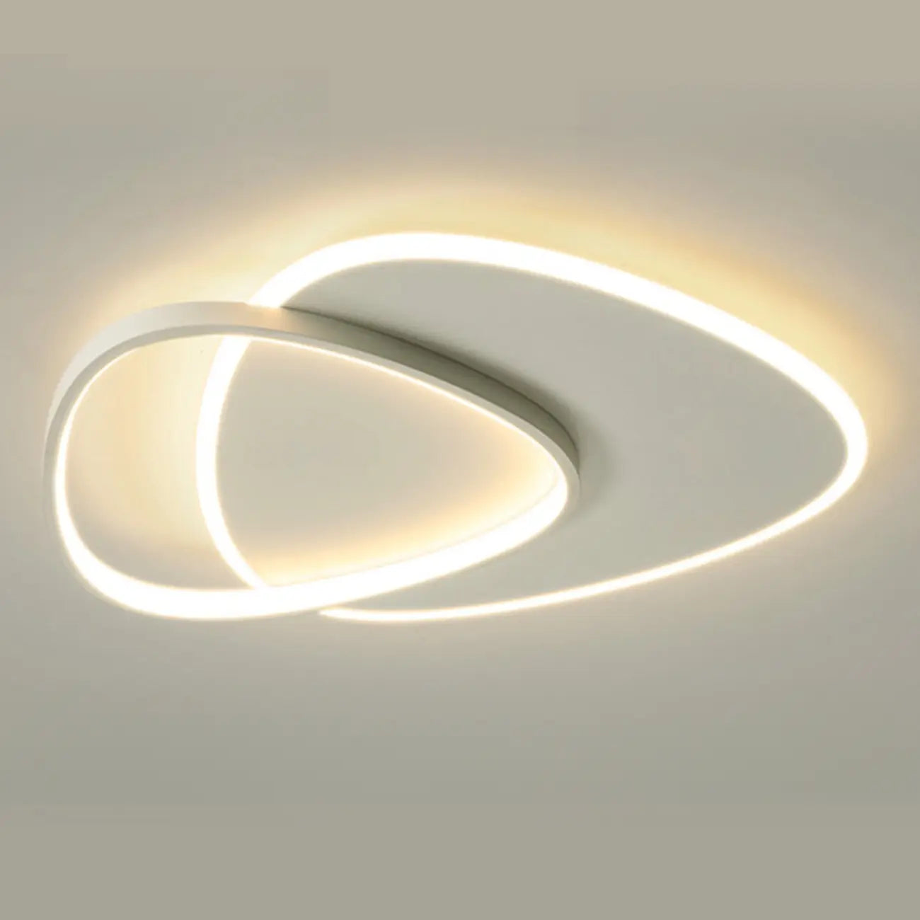 Plafonnier LED encastré élégant avec variateur à 3 niveaux