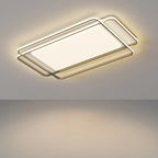 Plafonnier encastré moderne à 3 lumières en acrylique pour usage résidentiel