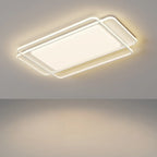 Plafonnier encastré moderne à 3 lumières en acrylique pour usage résidentiel