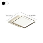 Plafonnier encastré moderne à 3 lumières en acrylique pour usage résidentiel