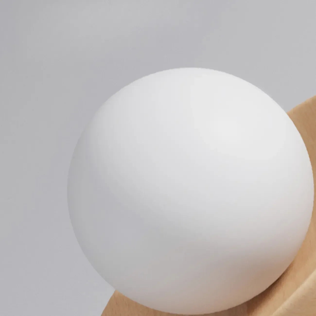 Plafonnier semi-encastré simple en bois pour usage intérieur