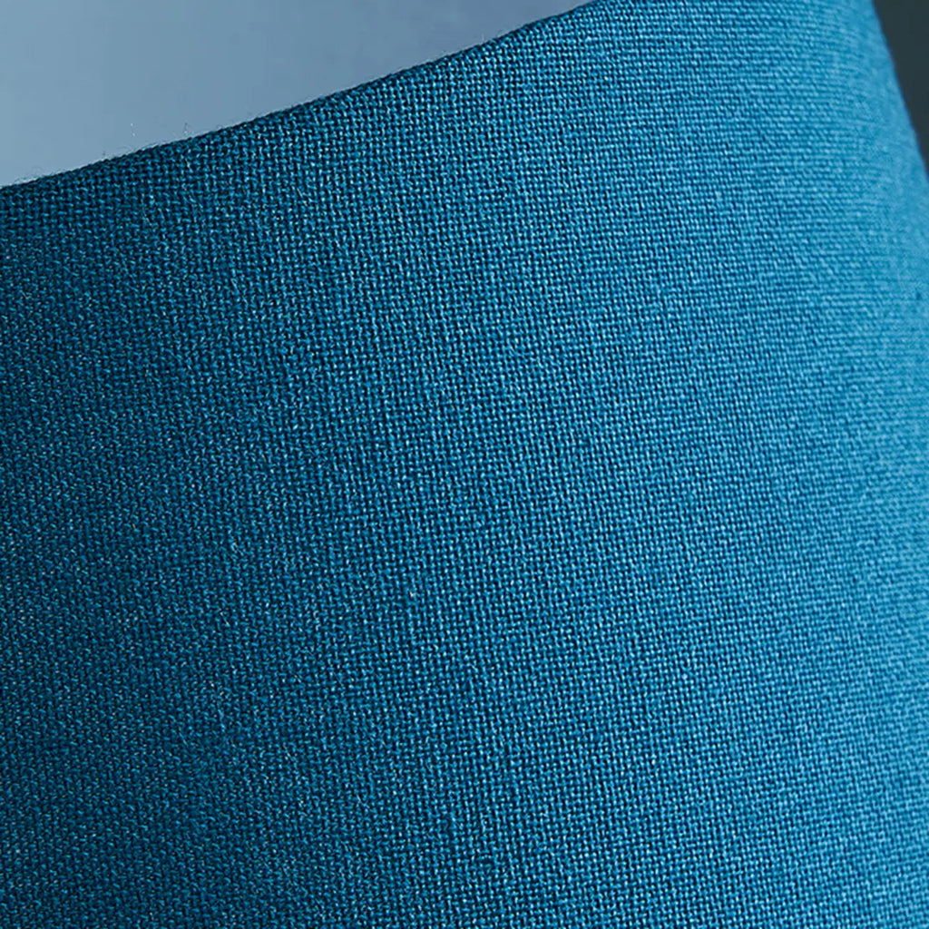 Lampada da tavolo blu moderna geometrica in cristallo per soggiorno