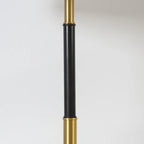 Lampe de table géométrique moderne dorée pour salon