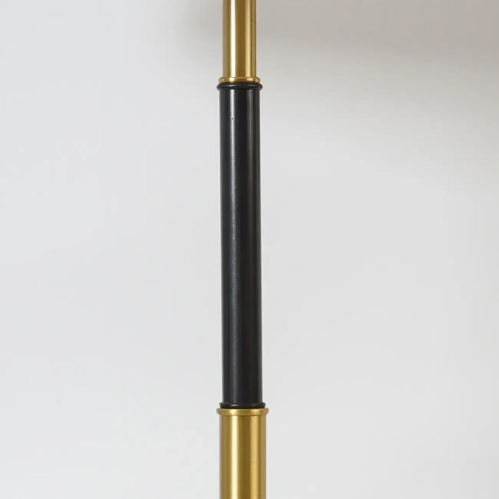 Lampe de table géométrique moderne dorée pour salon