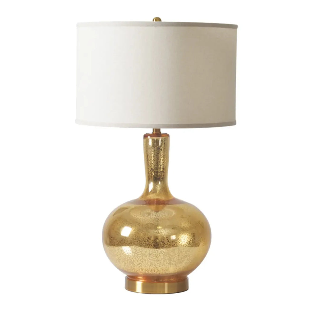 Lampe de table géométrique contemporaine en métal pour salon